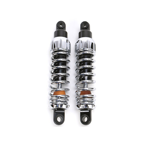 Progressive Suspension PS-444-4245C 444 Series 11" Standard Spring Rate Rear Shock Absorbers Chrome for Scout 15-Up