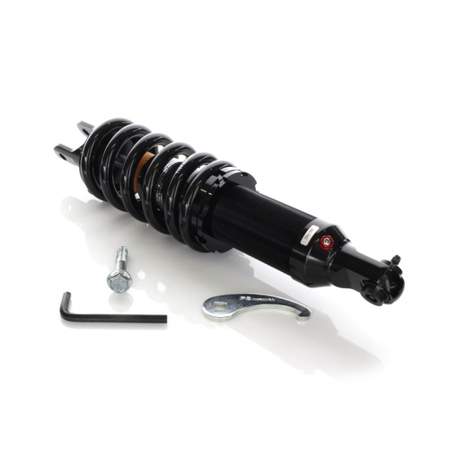 Progressive Suspension PS-465-1163B 465 Series 14.5" Rear Shock Absorber Black for Victory (Long)