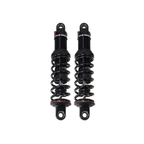 Progressive Suspension PS-490-1003 490 Series 12" Rear Shock Absorbers Black for Sportster 04-21