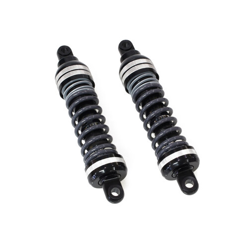 Progressive Suspension PS-944-4001UL 944 Ultra Low Series 12.5" Standard Spring Rate Rear Shock Absorbers Black Fits Touring 80-Up