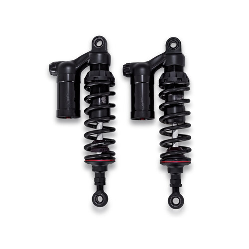 Progressive Suspension PS-990-1004 990 Sport Series 13" Rear Shock Absorbers Black for Sportster 04-21