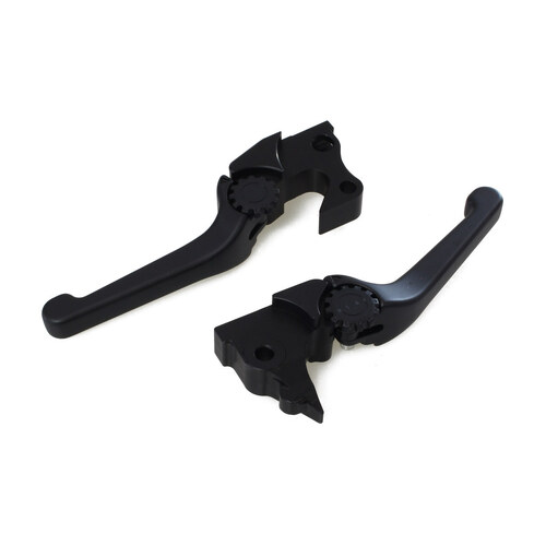 PSR PSR-12-00655-22 Adjustable Anthem Levers Black for Sportster 14-21