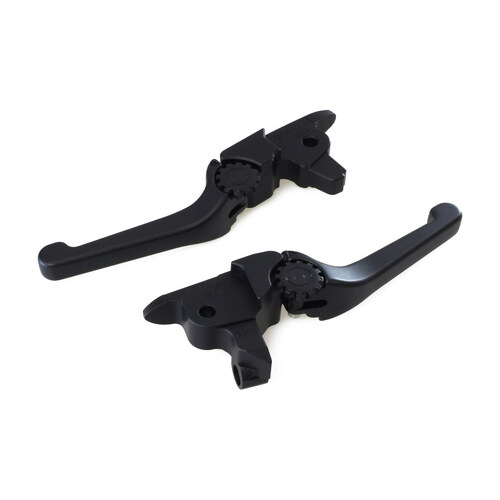 PSR PSR-12-00661-22 Adjustable Anthem Levers Black for Touring 17-20