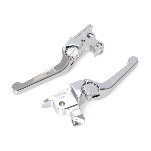 PSR PSR-12-00666-20 Adjustable Anthem Levers Chrome for Touring 21-Up