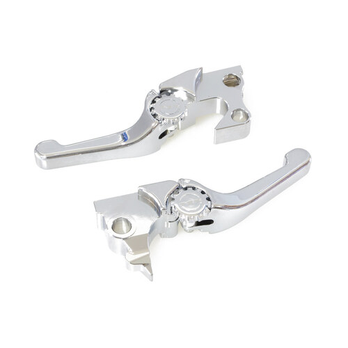 PSR PSR-12-01655-20 Adjustable Shorty Anthem Levers Chrome for Sportster 14-21