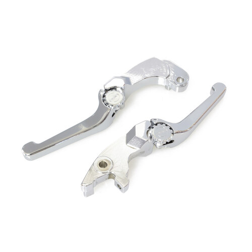 PSR PSR-17-00650-20 Adjustable Anthem Levers Chrome for Indian Scout 17-Up