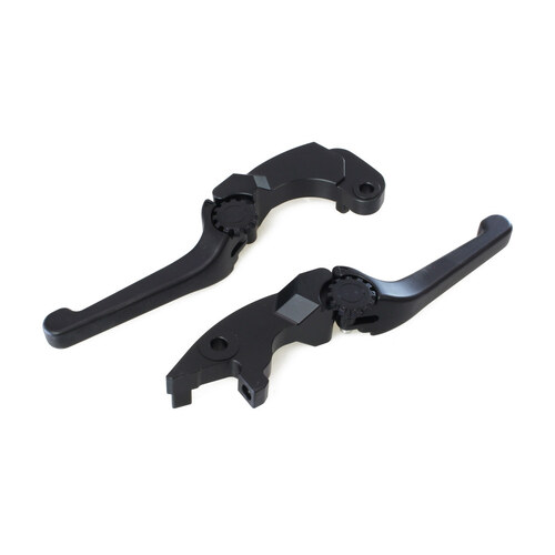 PSR PSR-17-00650-22 Adjustable Anthem Levers Black for Indian Scout 17-Up