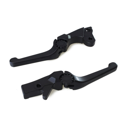 PSR PSR-17-00651-22 Adjustable Anthem Levers Black for Indian 18-Up