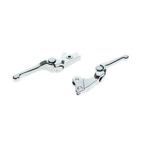 PSR PSR-17-00652-20 Adjustable Anthem Levers Chrome for Indian Cruiser 22-Up