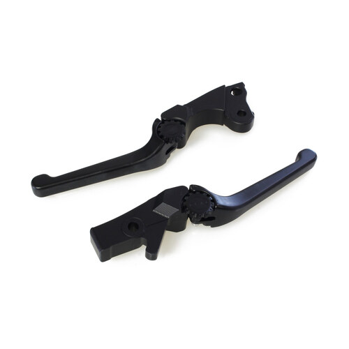 PSR PSR-17-00652-22 Adjustable Anthem Levers Black for Indian Cruiser 22-Up