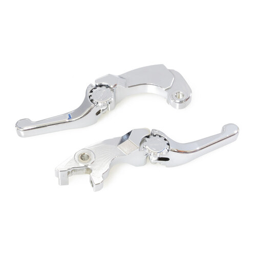 PSR PSR-17-01650-20 Adjustable Shorty Anthem Levers Chrome for Indian Scout 17-Up