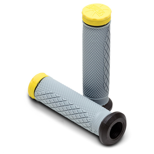 ProTaper PT02-4880 ATV Tri Density Full Diamond Grips Yellow