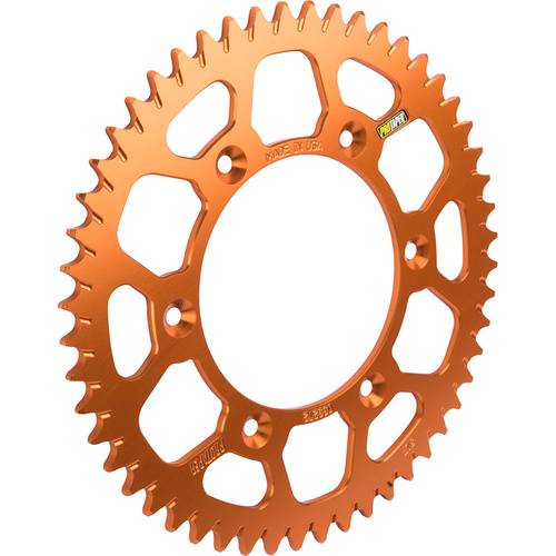 ProTaper PT033272 Race Spec (RS) Aluminum 52T (520 Pitch) Sprocket Orange for KTM/Husqvarna