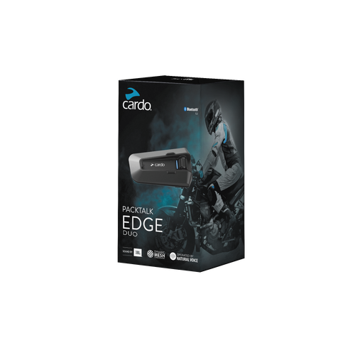 Cardo PACKTALK Edge Duo Bluetooth Communication System