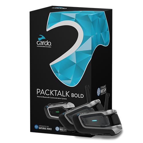 Cardo PACKTALK Bold Bluetooth Communication System Bundle (JBL)