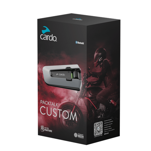 Cardo PACKTALK Custom Bluetooth Communication System