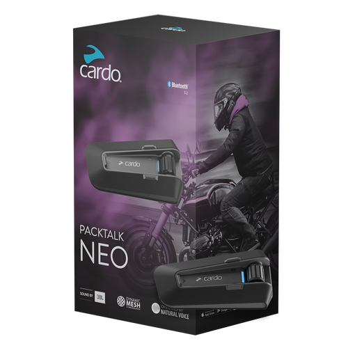 Cardo PACKTALK Neo Bluetooth Communication System (JBL)