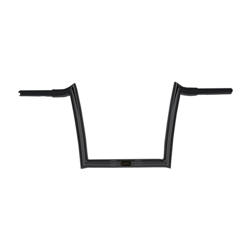 Bagger Nation PYO-OEMB-15L-10-B 10" x 1-1/4" OEM Monkey Handlebar Gloss Black for Road Glide 15-23/Road King Special 17-Up Models