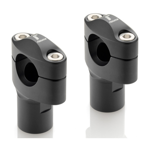 Rizoma 1 1/8" x 60mm Handlebar Risers Black