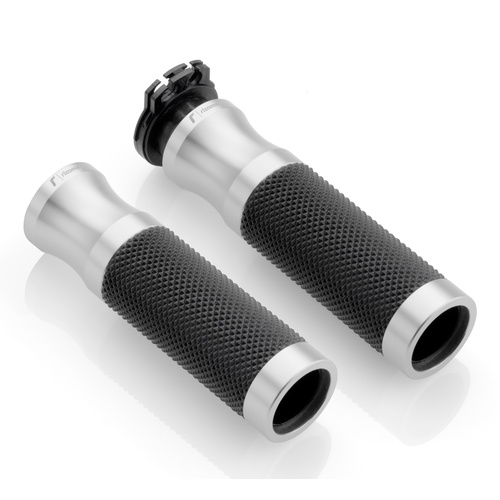 Rizoma Sport Grips Silver for Kawasaki Z650/Z900