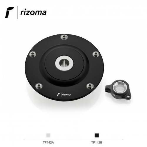 Rizoma Cafe Racer Gas Cap Black for Ducati Scrambler 800/Sixty2