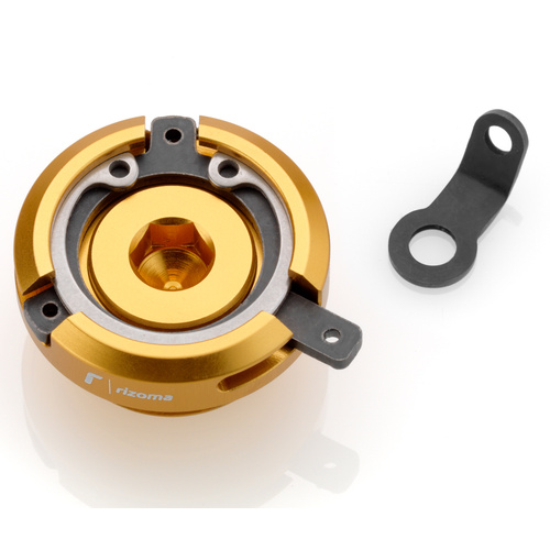 Rizoma Engine Oil Filler Cap Gold for other Yamaha Models