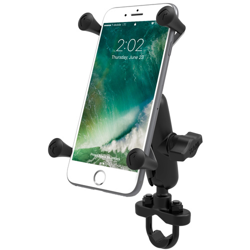 RAM Mounts X-Grip Large Phone Mount w/Handlebar U-Bolt Base & Medium Arm