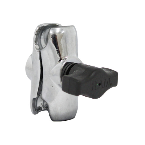 RAM Mounts Chrome Double Socket Short Arm