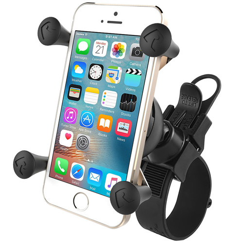 RAM Mounts X-Grip Phone Mount w/RAM EZ-Strap Rail Mount