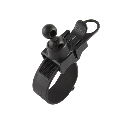 RAM Mounts EZ-Strap Rail Mount w/Short RAM to Garmin Double Ball Adapter