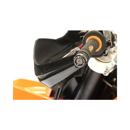 R&G Racing Bar End Sliders Black for KTM 690 Enduro/690 SMCR/1290 Superduke GT