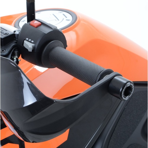 R&G Racing Bar End Sliders Black for KTM 1090/1190/1290 Adventure/790 Adventure/Husqvarna FS 450/Yamaha Tracer 700 (FJ-07)