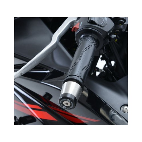 R&G Racing Bar End Sliders Black for Yamaha R25/MT-25/R3/MT-03/NMAX 125