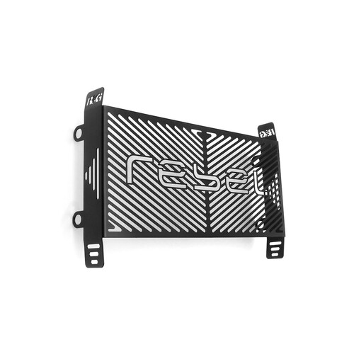 R&G Racing Branded Radiator Guard Black for Honda CMX 500 (S) Rebel 17-20