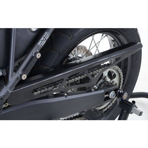 R&G Racing Aluminium Chain Guard Black for Honda CRF1000L Africa Twin 16-19/CRF1000L Africa Twin Adventure Sports 18-19