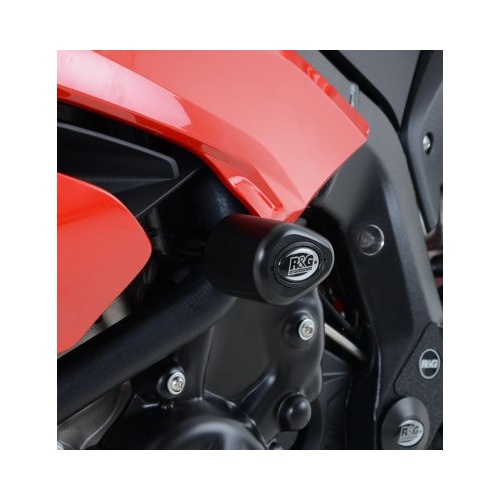 R&G Racing Aero Style Frame Crash Protectors Black for BMW S1000XR 15-19