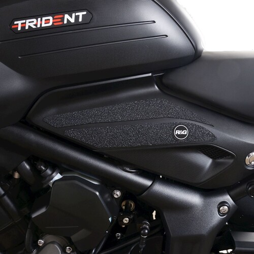 R&G Racing Tank Traction Grips (4 Piece) Black for Triumph Trident 660 21-Up