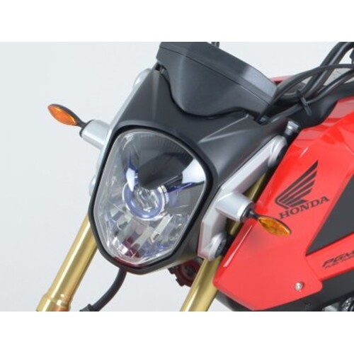 R&G Racing Front Indicator Adapter Kit Black for Honda MSX125 13-15/125 Grom 13-15/CBR500R/CB500X 13-18/CB500F 13-21