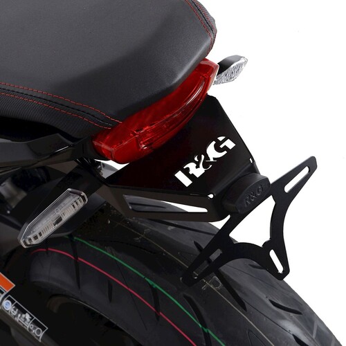 R&G Racing Tail Tidy License Plate Holder Black for Honda CB650R/CBR650R 2021