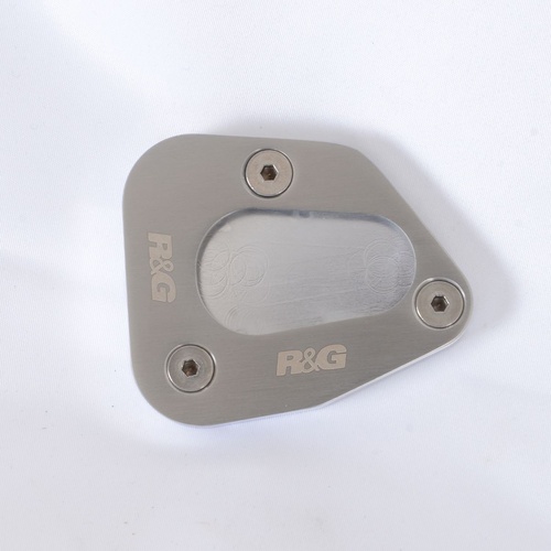 R&G Racing Kickstand Shoe Silver for Yamaha FJR1300 06-15/FJR1300A 14-Up