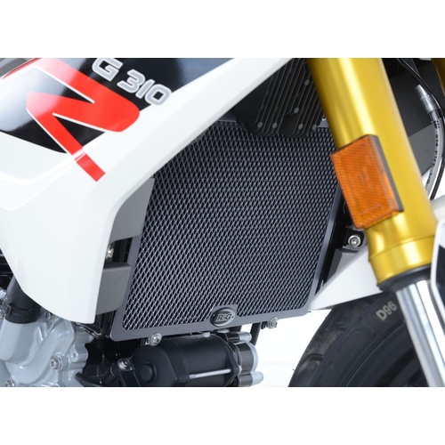 R&G Racing Radiator Guard Black for BMW G310GS 17-up/G310R 17-up