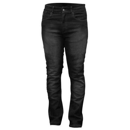 Rjays Reinforced Stretch Black Womens Jeans [Size:8]