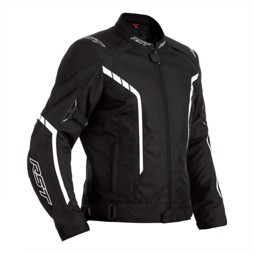 RST Axis Black/White Textile Jacket [Size:2XL]