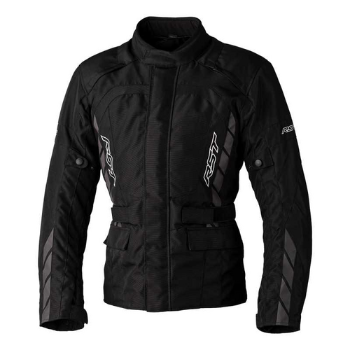 RST Alpha 5 CE WP Black Textile Jacket [Size:SM]