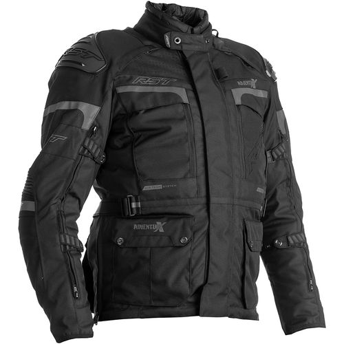 RST Pro Series Adventure-X Black Textile Jacket [Size:SM]