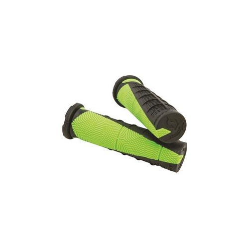 Scott Duece ATV Grips w/Donuts Black/Neon Green