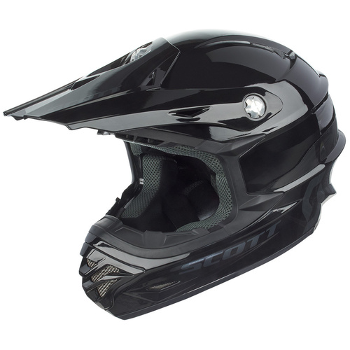 Scott 350 Pro Black Helmet [Size:XL]