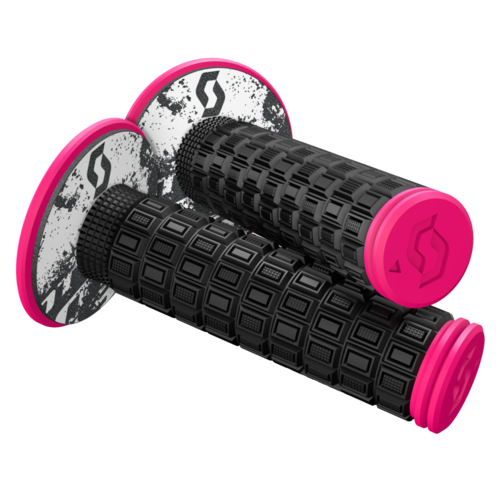 Scott Mellow Grips w/Donuts Black/Pink