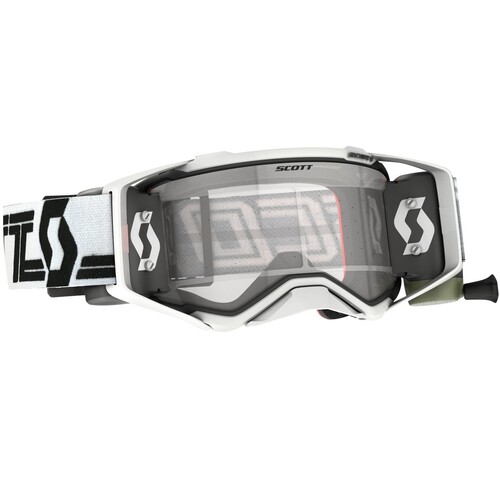 Scott Prospect Super WFS Goggles White/Black w/Clear Lens