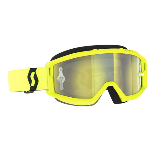 Scott Primal Goggles Yellow/Black w/Yellow Chrome Works Lens